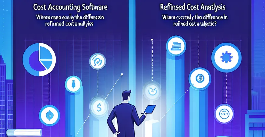 成本核算软件 vs ERP：精细化成本分析到底差在哪？
